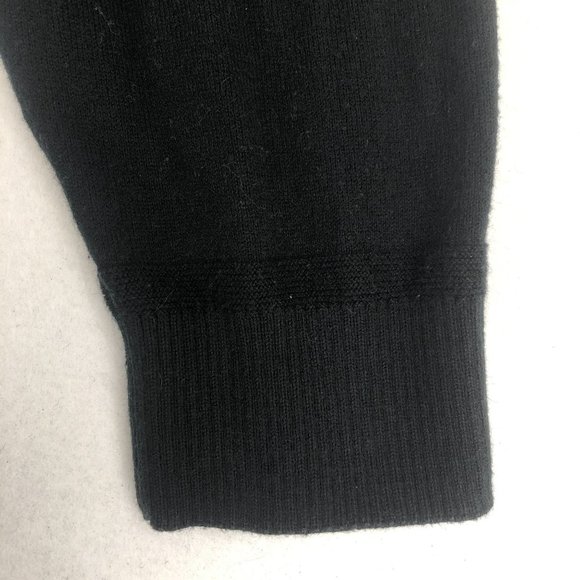 American Eagle AEO Men's XXL Black Seriously Soft Wool Blend Classic Fit Sweater - Picture 3 of 9